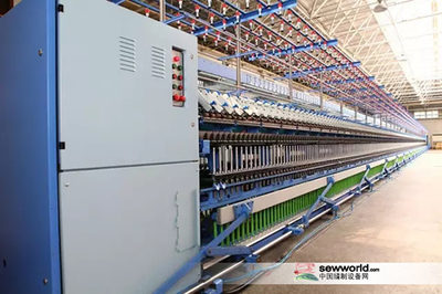 經(jīng)緯榆次新一代平臺式細(xì)紗機(jī)JWF1572實現(xiàn)首次銷售獲好評